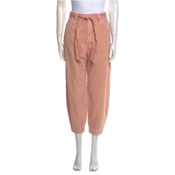 New Zimmermann Cropped High-Rise Barrel Tapered Jeans Size 8 US - Picture 1 of 5